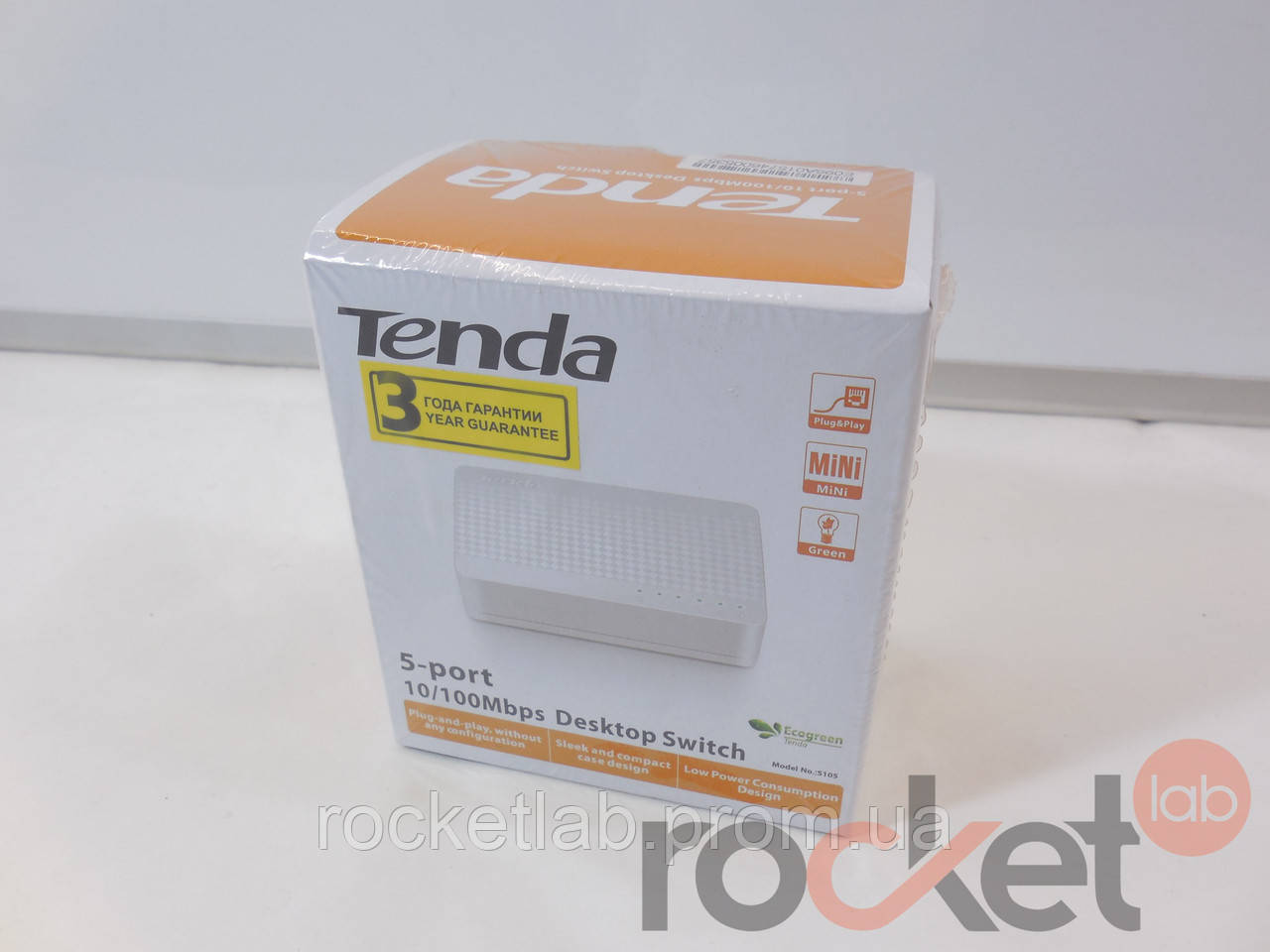 Коммутатор сетевой TENDA S105 - фото 2 - id-p732797367