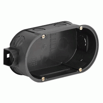 Kaiser Подвійна установно-відповітрохвильова коробка, 1656-02