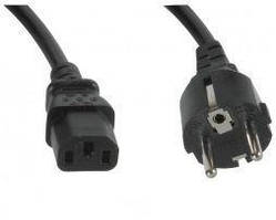 Кабель живлення Samsung EUR C13 250V/2.5A/L150 (3903-001110) 1.5м, сечение 0,75