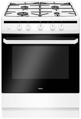 Газова плита Amica 618GGD4.33HZpFQ(W)