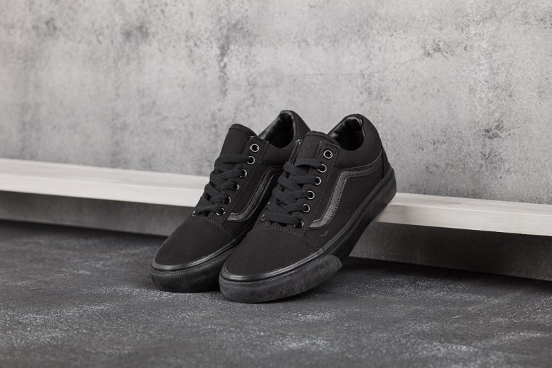 Кеди Vans Old Skool чорні (Ванси Олд Скул vn000d3hbka)