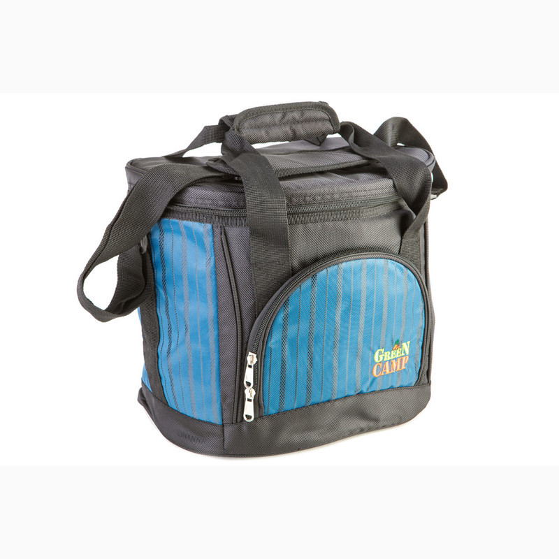 Термосумка (сумка-холодильник) 18 л з довгим ременем Green Camp GC3652.01, фото 1