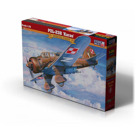 PZL-23B Karaś . 1/72 MISTER CRAFT D-269, фото 1