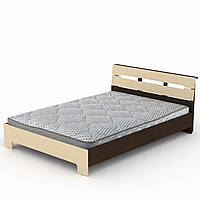 Кровать полуторная Стиль-140 Компанит, кровать для спальни