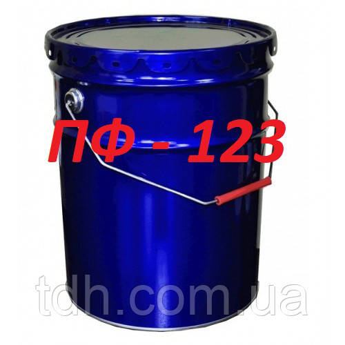 ПФ-123 Емаль для зовнішніх робіт по дерев'яних і металевих поверхонь, фото 1