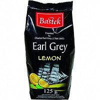 Чай черный листовой Bastek Earl Grey Lemon ( с лимоном ) 125 гр.