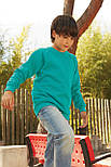 Светр дитячий реглан Classic raglan sweat kids Fruit of the Loom, фото 6