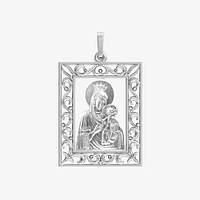 Ладанка серебряная Богородица