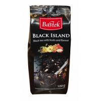 Чай черный листовой Bastek Earl Grey Island с фруктами и цветами 100г