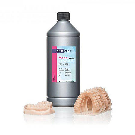 Фотополімерна смола Model Ortho NextDent, литтєвий, 1кг, фото 1