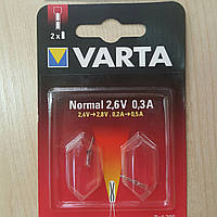 Лампочка Varta 705 для фонаря, аргон, 2.6В, 0.3А