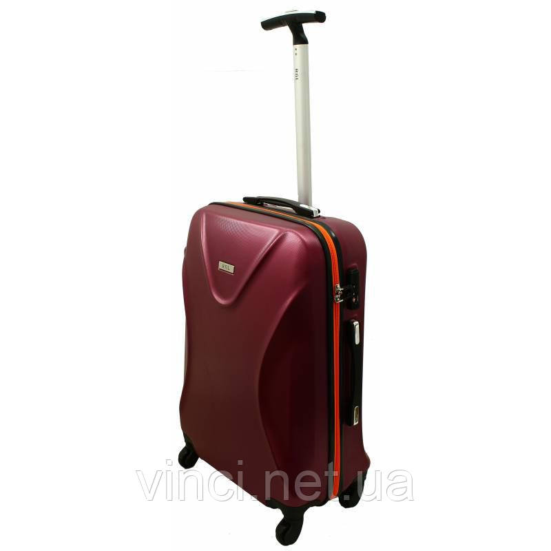 Чемодан дорожній брендовий ультралегкий RGL 750 середній бордовий, фото 1