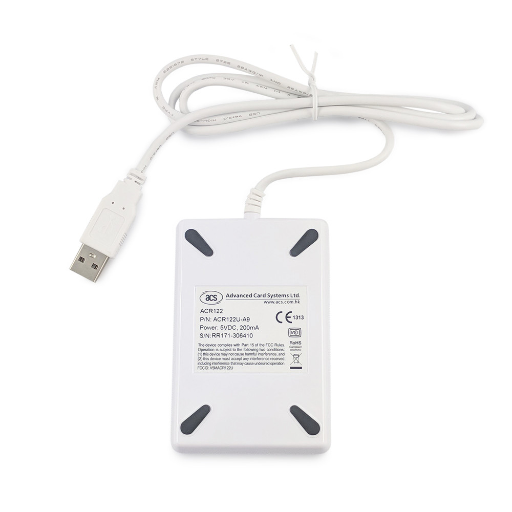 ACR-122U NFC RFID считыватель смарт-карт - фото 5 - id-p560602669