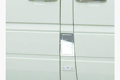 Хром накладка на лючок бака Volkswagen LT 1998+ рр. (Фольксваген ЛТ)