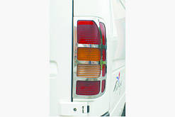 Хром окантовка на стопи Volkswagen LT 1998+ рр. (Фольксваген ЛТ)