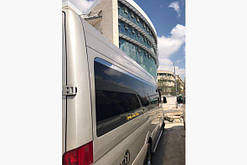 Хром верхня окантовка скел Volkswagen Crafter 2006-2017 рр. (Фольксваген Крафтер)