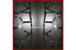 Хром накладки на стопи Volkswagen Crafter 2006-2017 рр. (Фольксваген Крафтер)