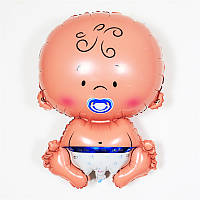 Кулька надувна фігурна, ПУПС Хлопчик  65 см