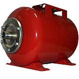 Насосна станція на базі насоса FWR JY1000 (нержавійка) гарантія 2 р на баку 24 л. Польща, червоний, фото 2