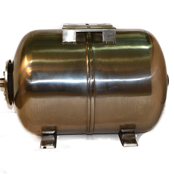 Бак для насосной станции на 50 литров. Гидроаккумулятор, Польша, нержавейка, фото 1