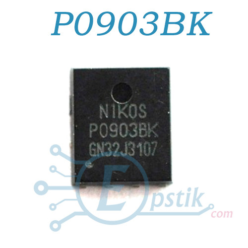 P0903BK, Mosfet транзистор, N channel, 30V, 30A, QFN8