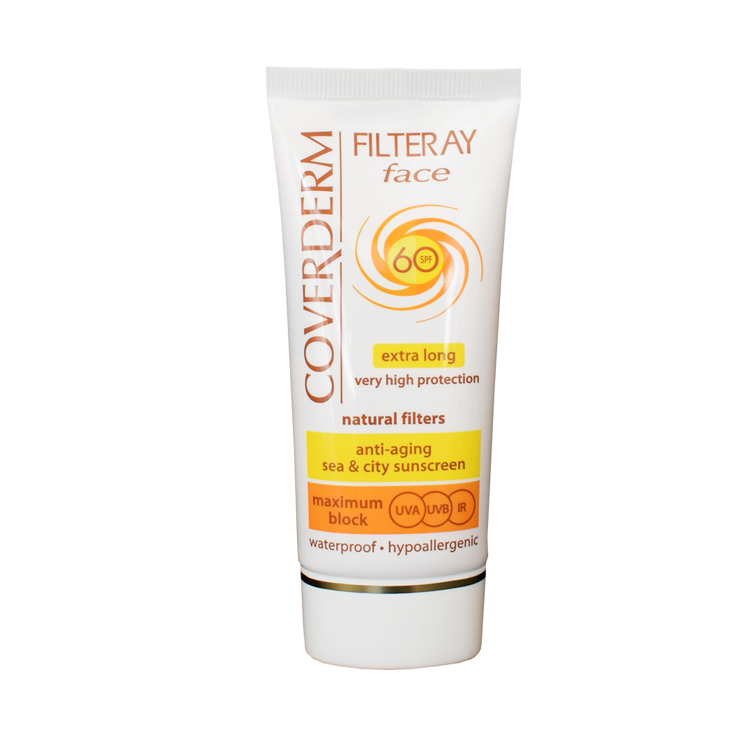 Coverderm FILTERAY Face SPF60 — Сонцезахисний крем для обличчя