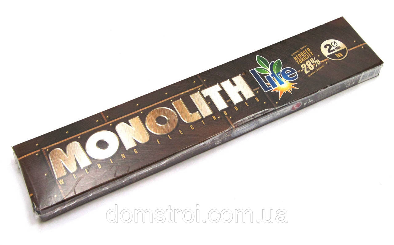 Електроди Моноліт 1 кг. Ø 2 мм.