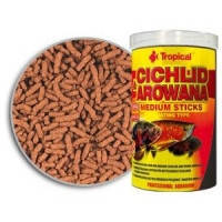 Tropical Cichlid & Arowana Medium Sticks палочки для цихлид среднего размера и молодых арован, 1л