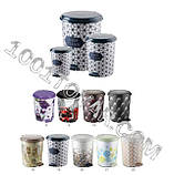 Відро педальне, з малюнком "Папуги" (Попуги), 11 л., Еlif Plastik (Еліф пластик), фото 4