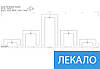 Модульна картина Осінній пейзаж на Полотні сін., 65x100 см, (25x18-2/45х18-2/80x18), фото 6