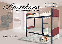 Двухъярусная кровать Арлекино, Возможность выбора цвета и структуры выкраски 80х190 см
