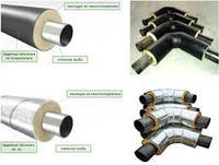 Колено теплоизолированное 159/250 в спиро оболочке