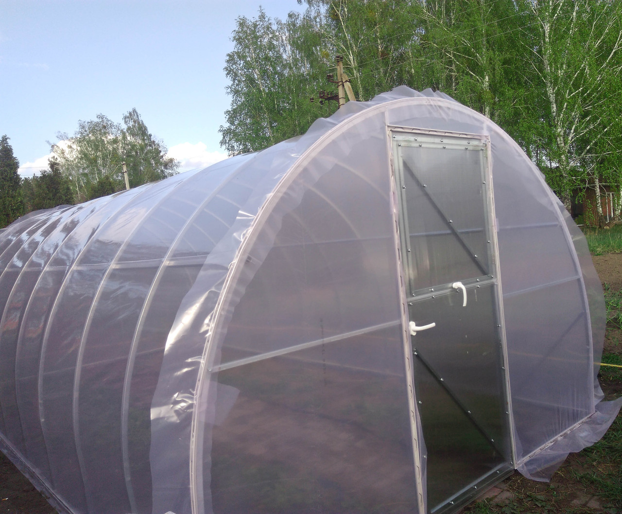 Тепліці під плівку 3х12 Термос Maxi під подвійну плівку, фото 1