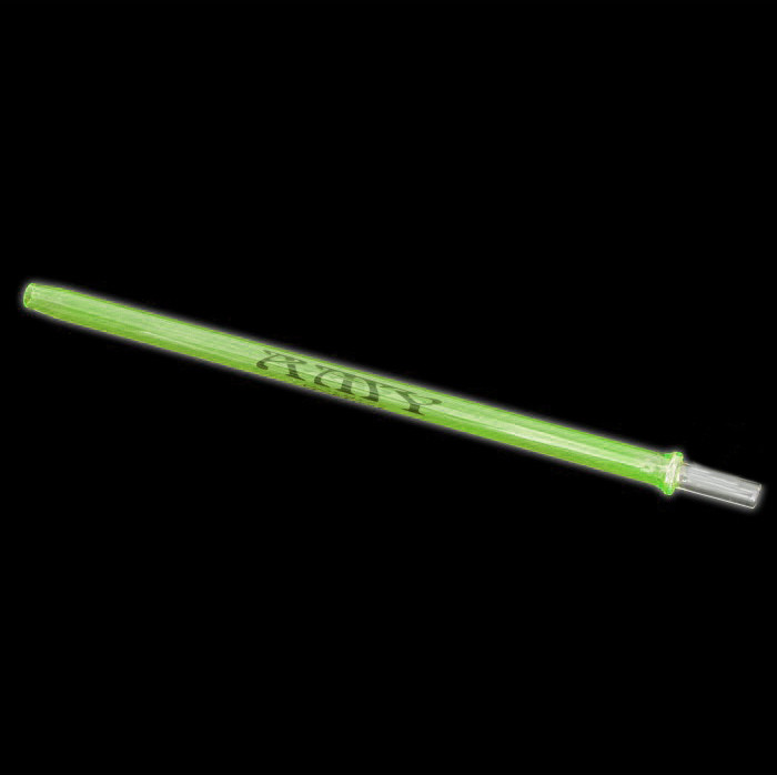 Скляний мундштук AMY Deluxe 145 зелений