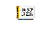 Акумулятор 4*42*60 (2200mAh 3,7 V)