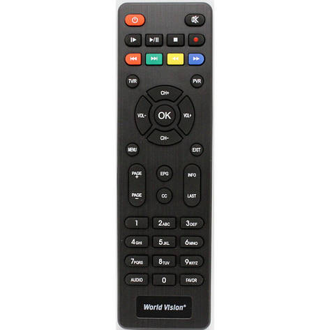 Пульт DVB-T2 World Wision T61M/T62A/T62D/T62N/T62M/T63/T64/T65, фото 1