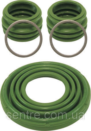 Ремкомплект супорта Wabco пильовики зелені Туреччина