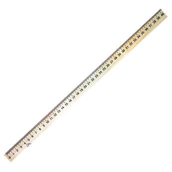 Лінійка дерев'яна 40 сантиметрів "Міцар+"