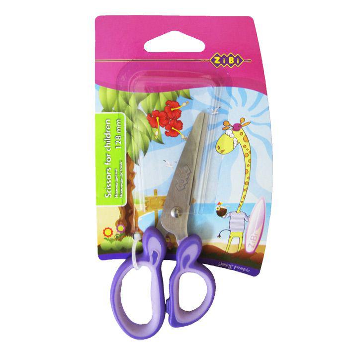 Ножницы детские Zibi ZB.5011-07 128 мм фиолетовые