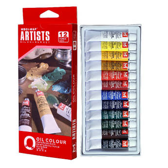 Олійні фарби 12 кольорів 12 мл Josef Otten HO1212C