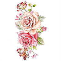 Татуювання - наклейка "Троянди"