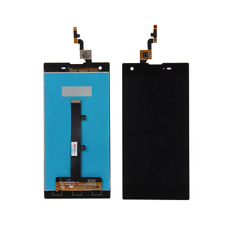 Дисплей FLY IQ4511 з чорним тачскріном, фото 1
