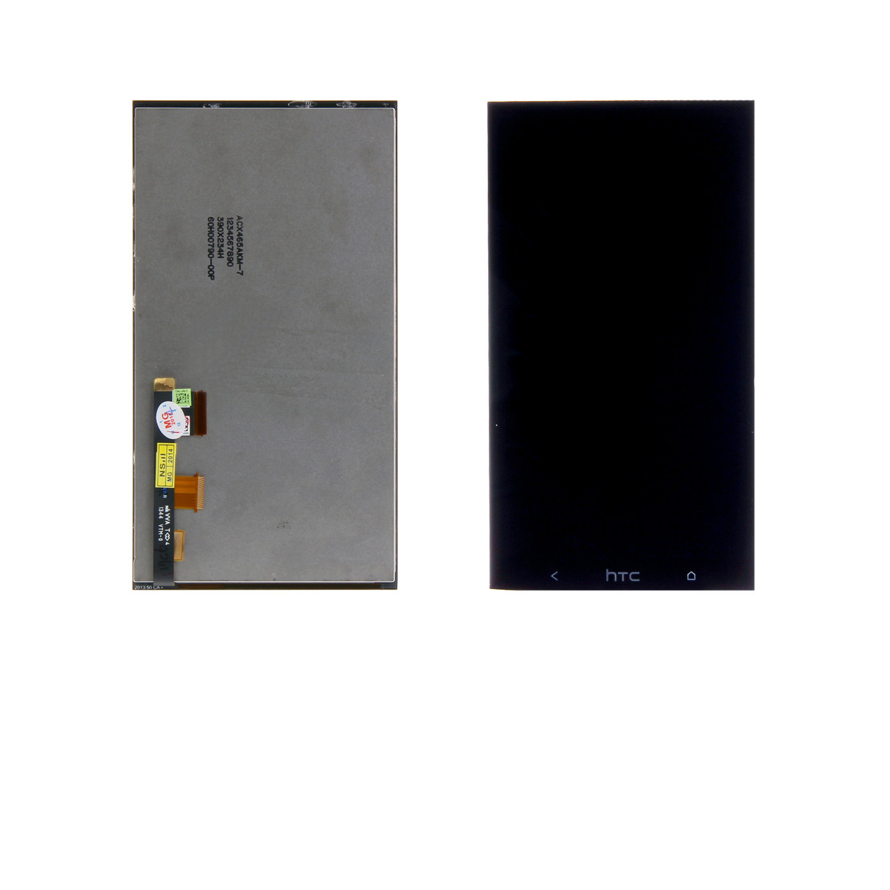 Дисплей HTC 803n One Max з чорним тачскріном
