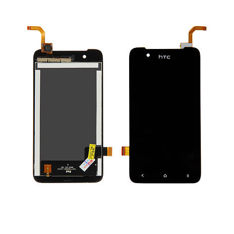 Дисплей HTC Desire 210 з чорним тачскріном, фото 1