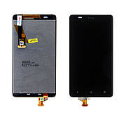 Дисплей HTC Desire 400 з чорним тачскріном