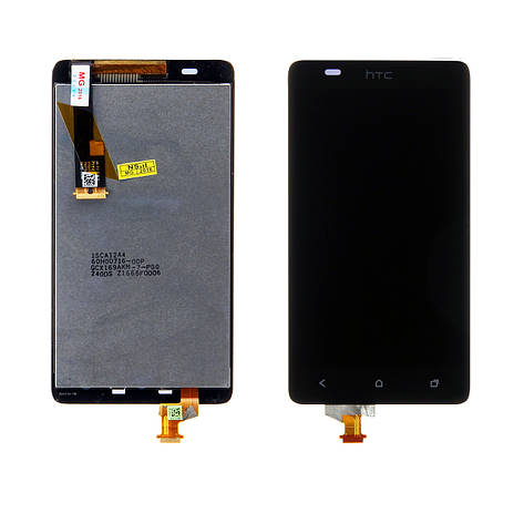 Дисплей HTC Desire 400 з чорним тачскріном, фото 1