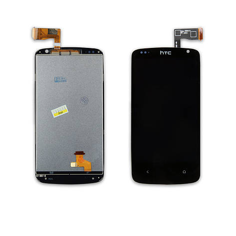 Дисплей HTC Desire 500 з чорним тачскріном, фото 1