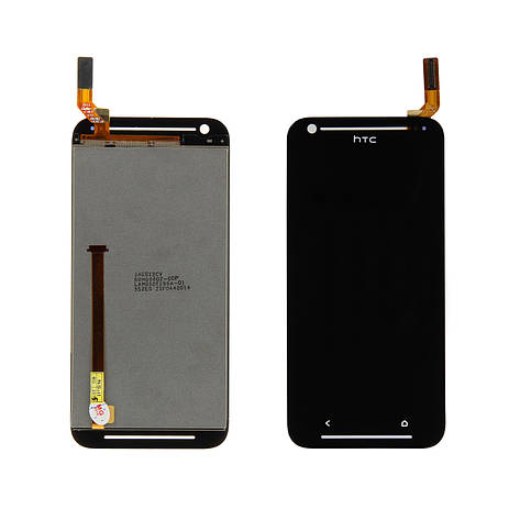 Дисплей HTC Desire 709 з чорним тачскріном, фото 1