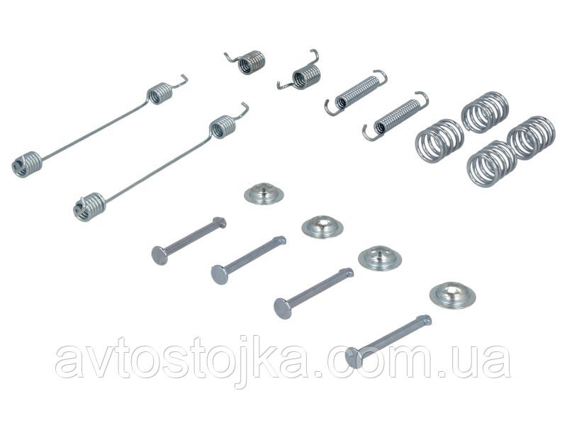 Комплект пружинок задних тор.колодок (d=203x39) Renault Kangoo QUICK BRAKE (Дания)