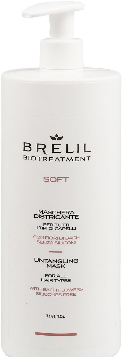 Маска для неслухняного волосся Brelil Proffesional Bio Treatment Soft Untangling Mask 1000 мл